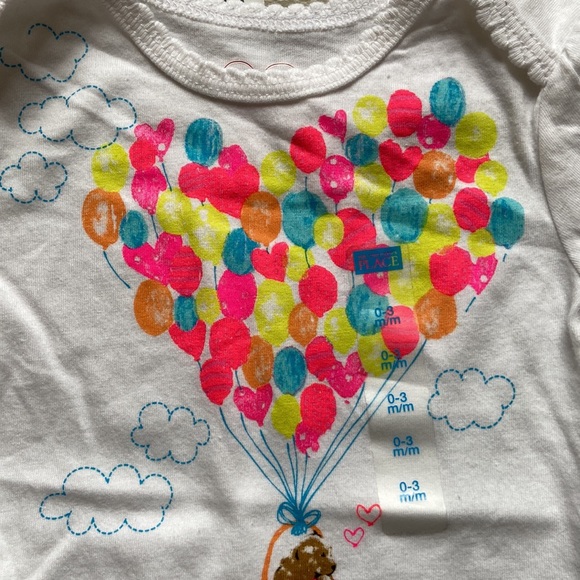 Rompers 0-3 months for girl with summer Colors - Picture 4 of 6